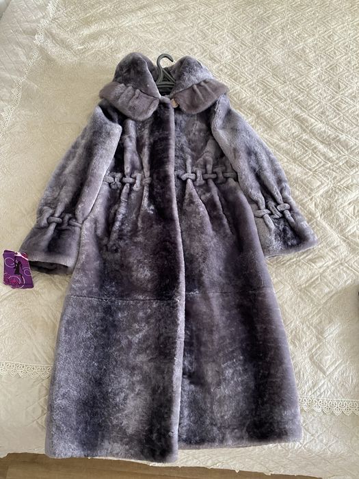Шуба мутон новый