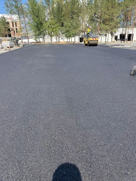 Асфальтирование укладка Асфальта