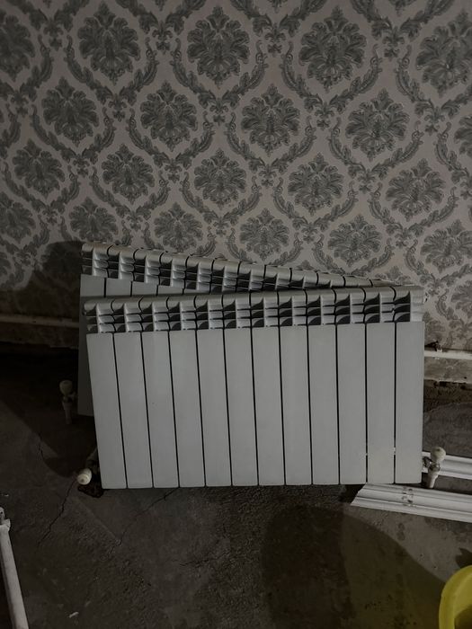 Алюминиевые радиаторы почти новые