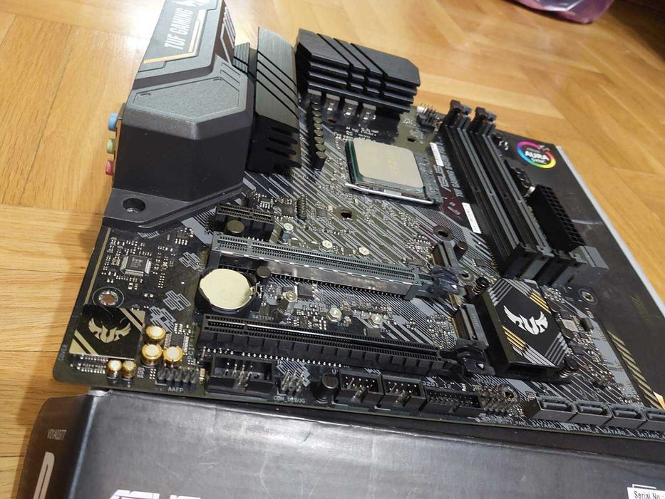 AMD Ryzen 7 5800X + Asus TUF B450M Pro II