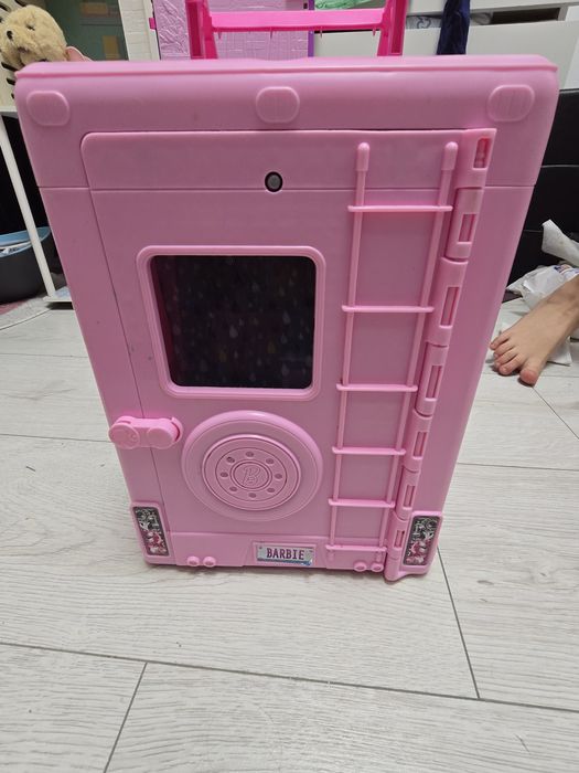 Rulota Barbie Camper transformabila multe zone de joaca predare locala