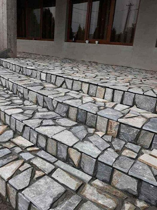 Piatra naturala de munte de Grecia 100%. Lucrez în toată Țara