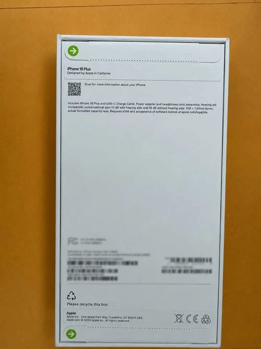 iPhone 16 Plus 256гб новый