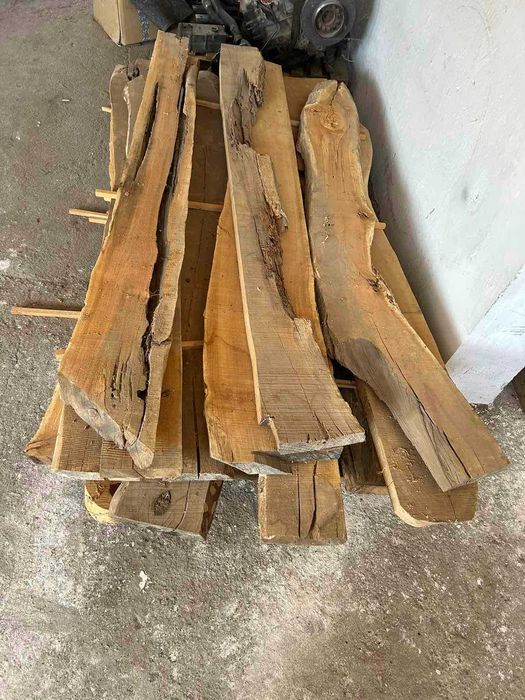 Сухи орехови и дива череша янове за заливане със епоксидна смола