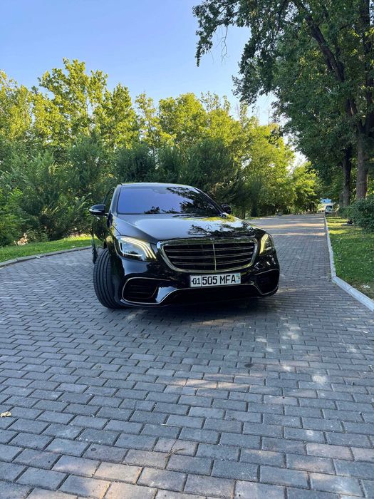 Mercedes-Benz S-Class W222 haydovchi bilan | To'y | Kortej | Aeroport