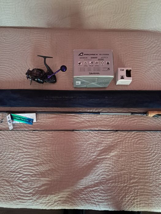 Продавам нов спининг сет