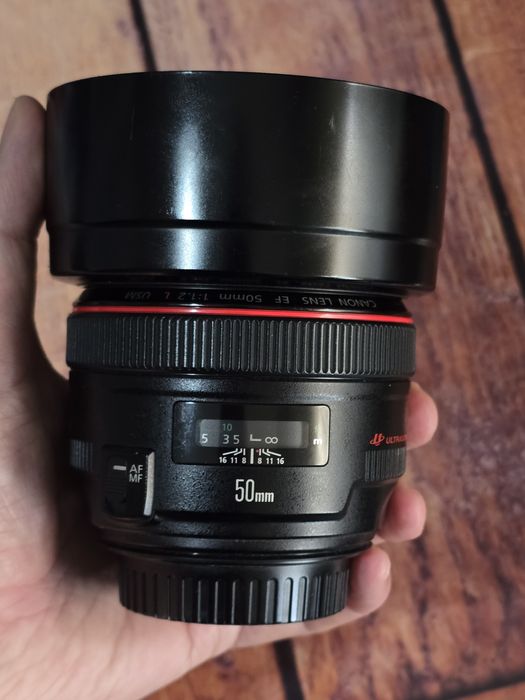 Canon 50mm f1.2 L