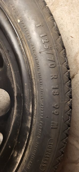 Roata rezerva slim 5×100