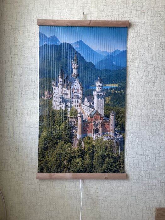 Инфрачервен нагревател - 420W, тип картина Замък