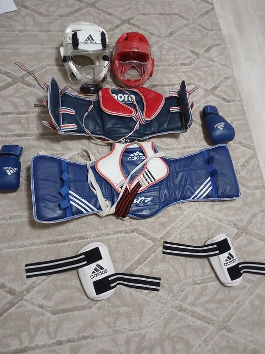 Продам экипировку.Шлем, протектор,перчатки,щётки