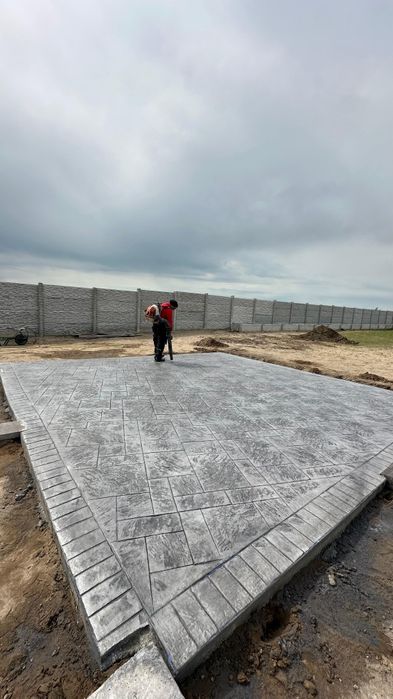 Beton amprentat Dâmbovița