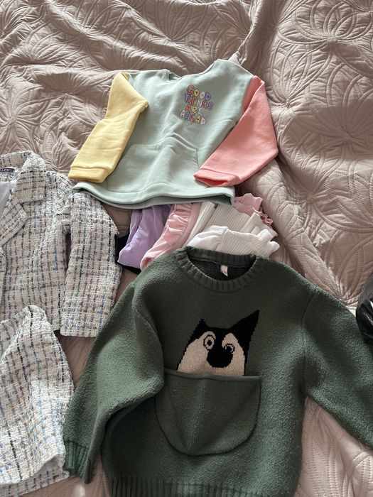 Продам пакет вещей для девочки рост 122