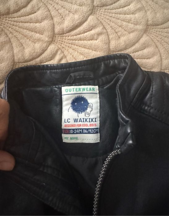 Куртка детская эко кожа