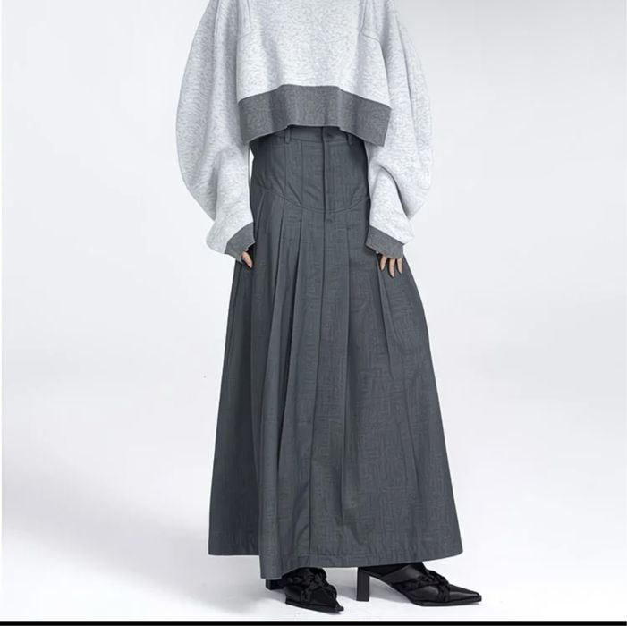 Стильная юбка макси