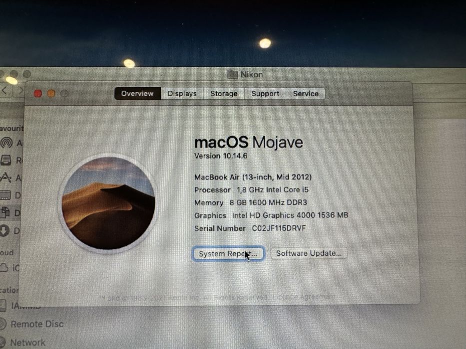 Продам мак айр 2012