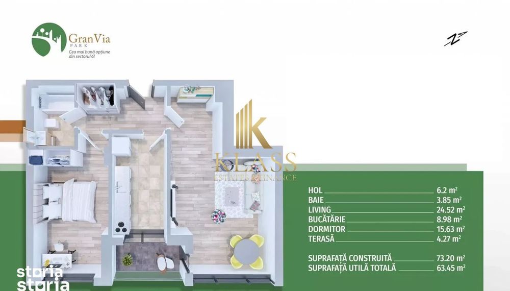 Apartament 2 camere | Lujerului | Granvia Park Sector 6 | Parcare