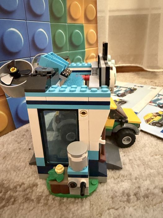 Lego City - spalatorie auto