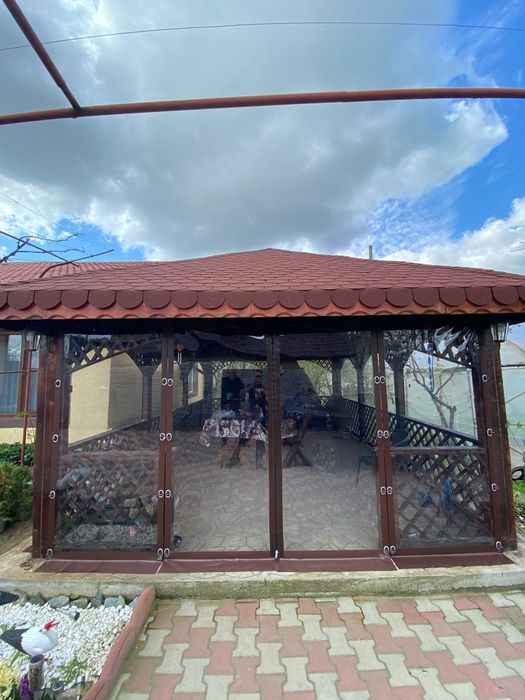 Rulouri folie terasa, folie terase și foisoare transparenta tratata UV