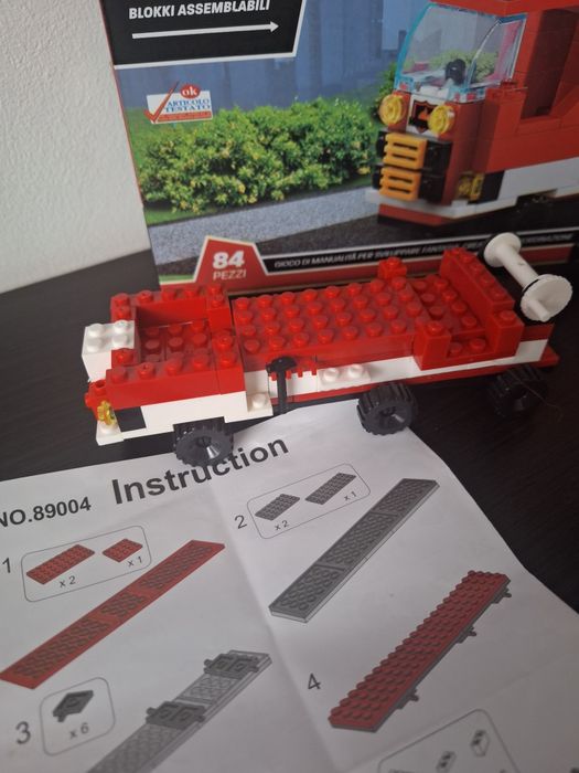 Set Blokki Technica Mașina de pompieri.