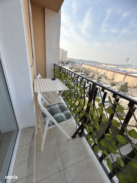 Ap. 2 camere,mobilat,bucatarie separata,balcon, parcare, în Cosmopolis