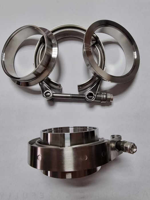 Colier Vband evacuare Inox 63mm full Inox