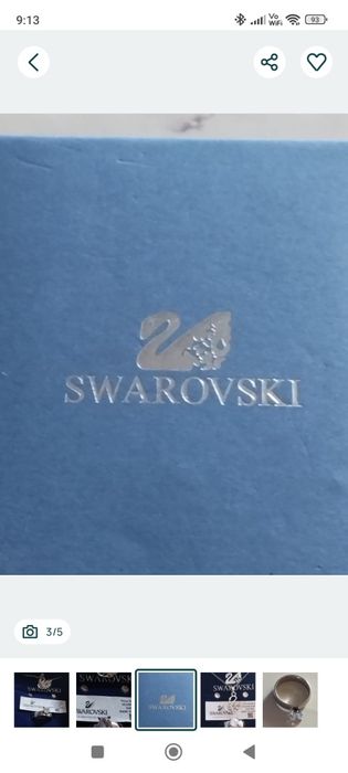 Vând set Swarovski
