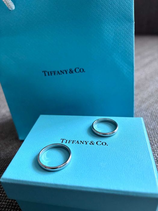 Verighete Tiffany & Co. originale din platină