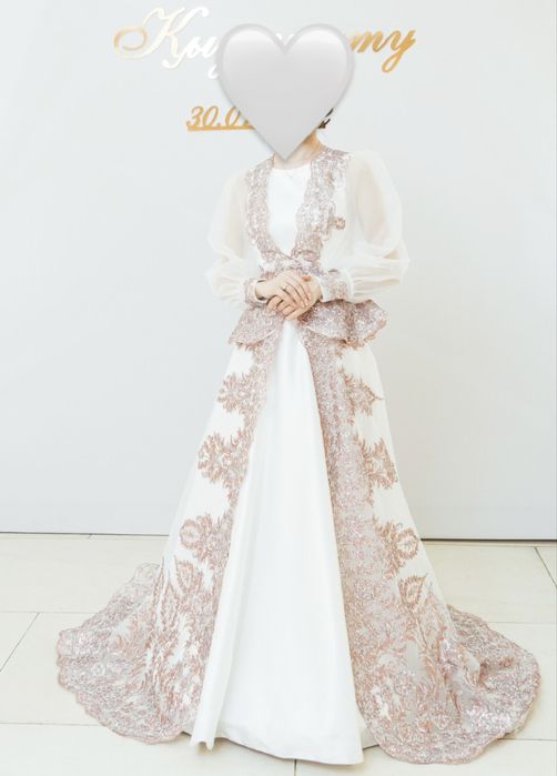 Продам атласное платье