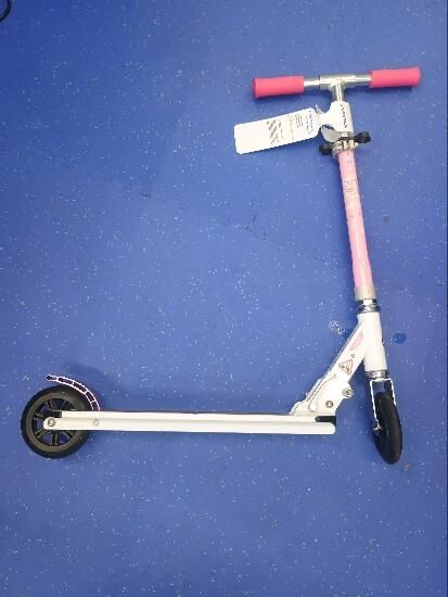 Trotinetă Mid 1 Alb-Roz - produs resigilat - (SecondHand) Decathlon