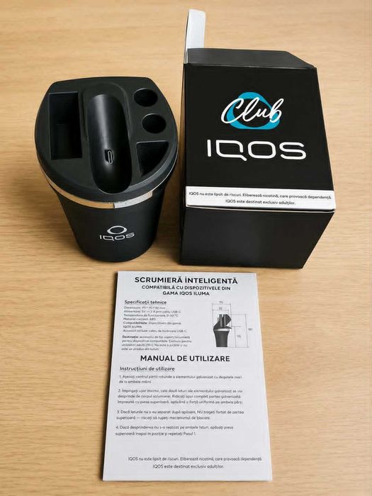 Scrumiera inteligenta iqos