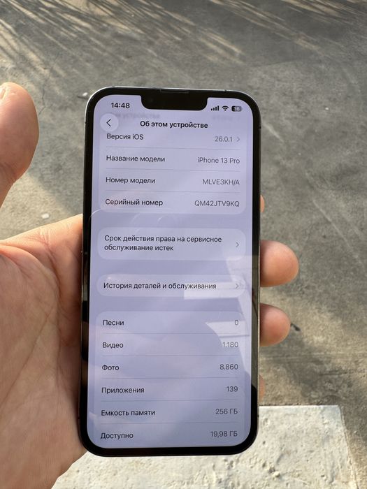 Iphone 13 pro  256 gb