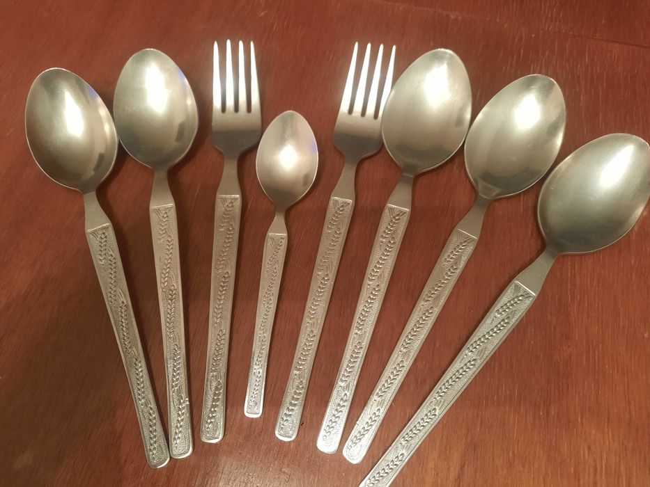 Ложки, вилки СССР.