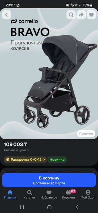 Коляска всесезонная