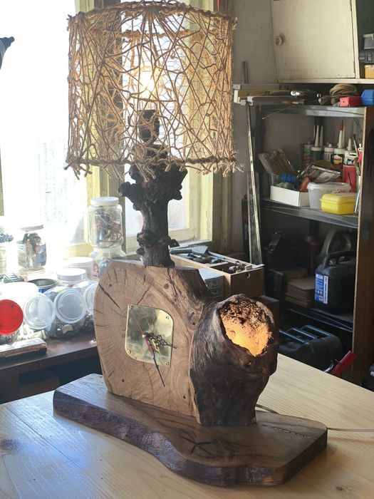 Настолна лампа винтидж стил