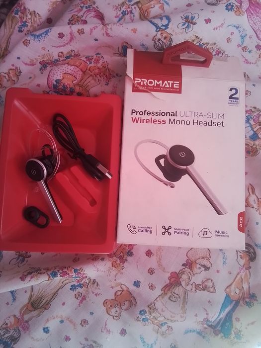 Casca Bluetooth promate nouă perfect funcțională