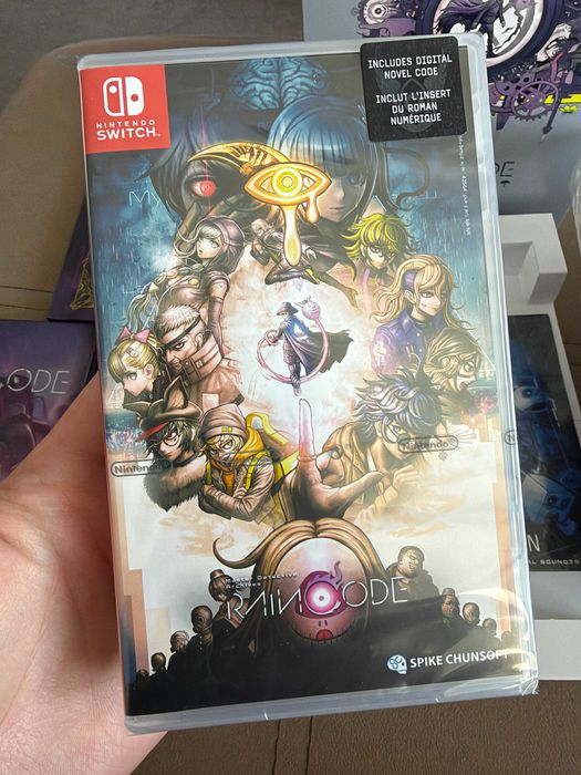 Master Detective Archives Rain Code Collectors Edition Nintendo Switch ново