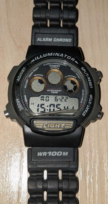 часы casio w-727h-1vhdr. Коллекционный экземпляр