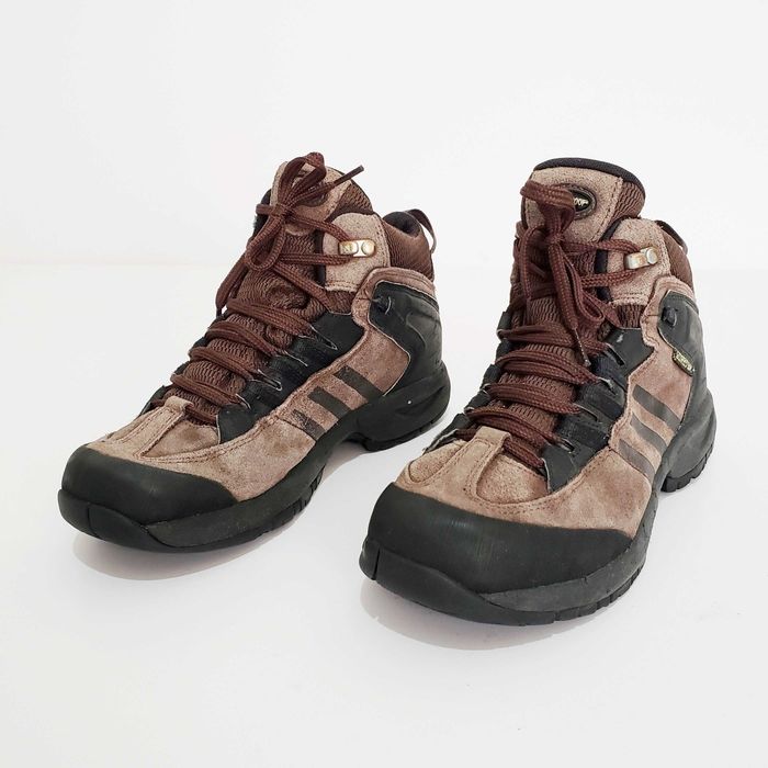 Adidas Gore-tex Climaproof Маратонки Ботуши Обувки Велур Кожа 35 22cm