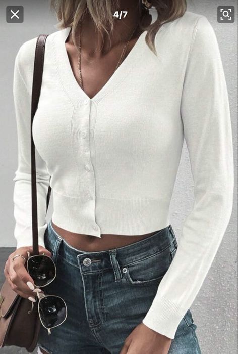 Нова Дамска жилетка от финно плетиво