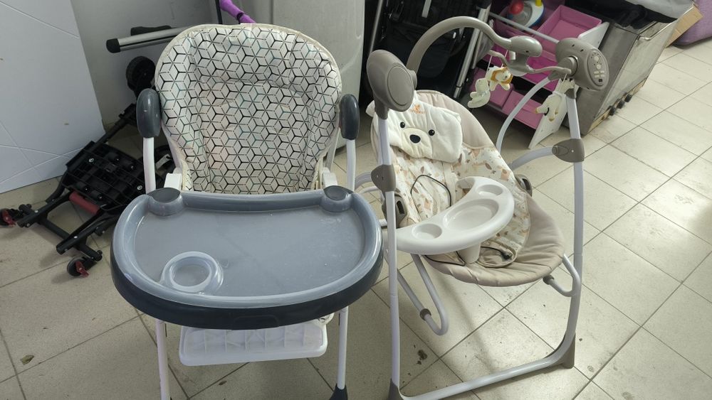 Бебешка Люлка и Столче за хранене