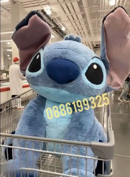 Голям плюшен Стич от 35см до 140см – Плюшена играчка Lilo & Stitch