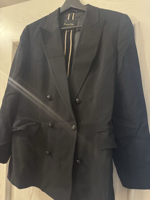 Шелковый пиджак Massimo Dutti, р 46, бу