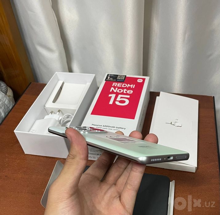 Redmi note 15 ideal 6/128 tali kar dak full