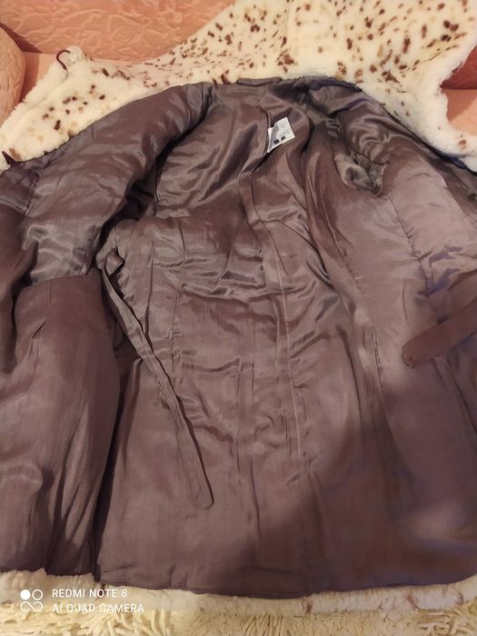 Шубка цигейковая на девочку 134\64 размер