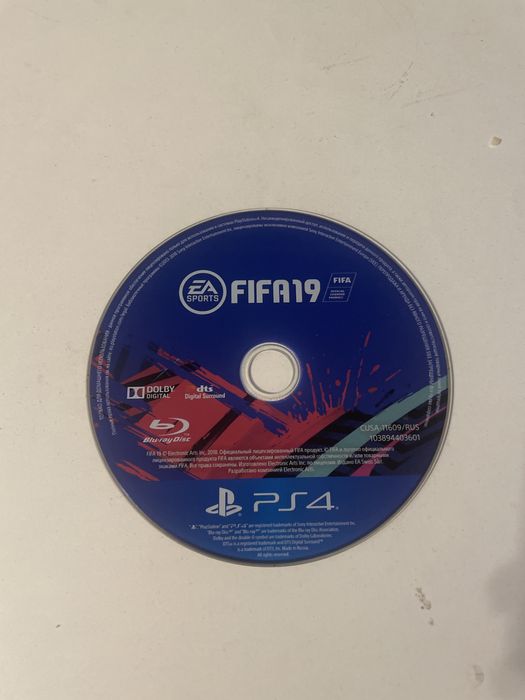 Fifa 19 PS4-PS5 без обложки