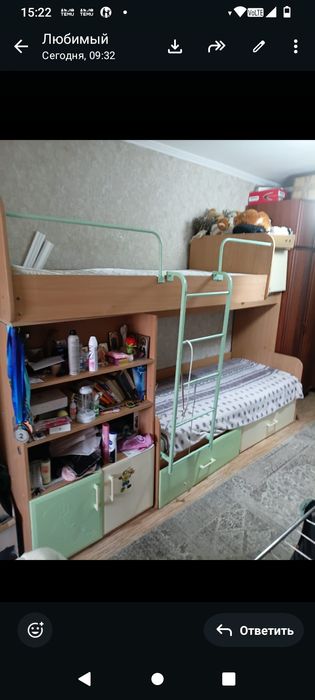 Продам кровать двухъярусная