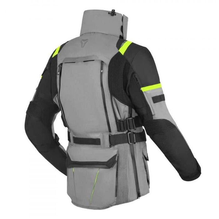 Текстилно мото яке SECA ARRAKIS III Titanium/Neon/Yellow
