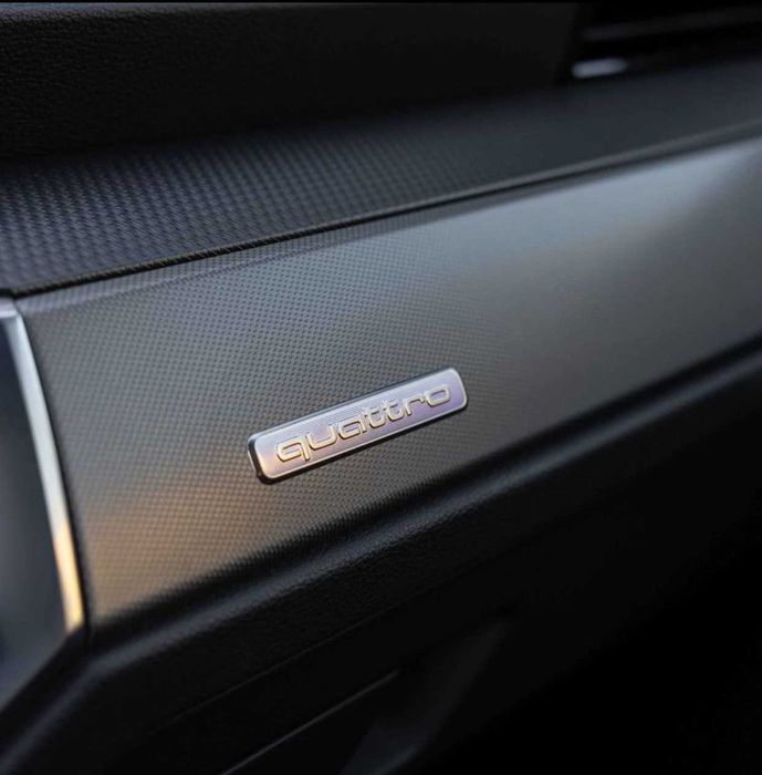 Emblema bord Quattro Embleme Audi Stema Sigla Sticker Logo Ornament