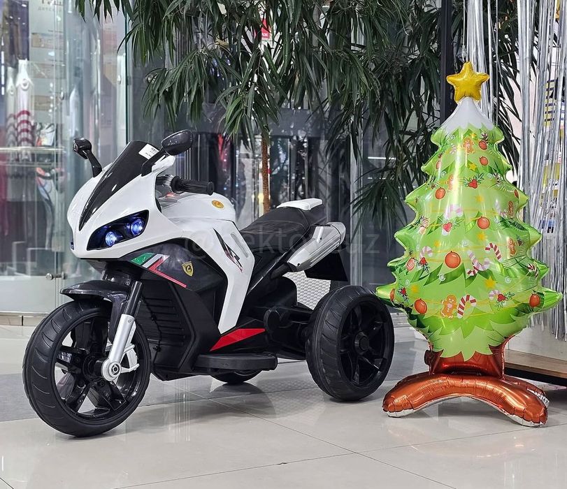 Детский мотоцикл Kawasaki Ninja 900S 12V с музыкой Bluetooth до 70кг