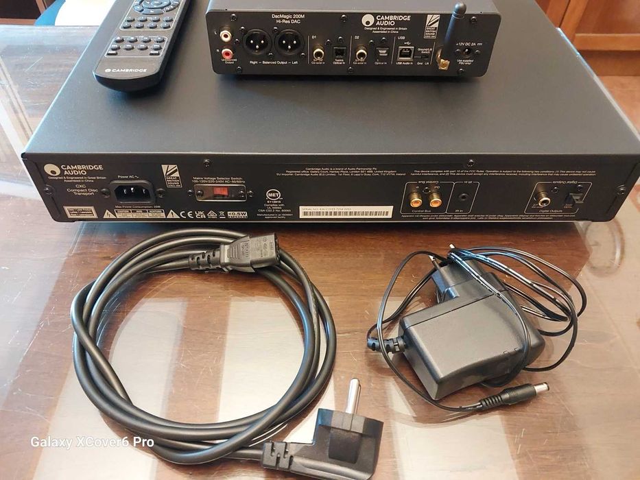 CD transporter CXC si DAC Magic 200M Cambridge